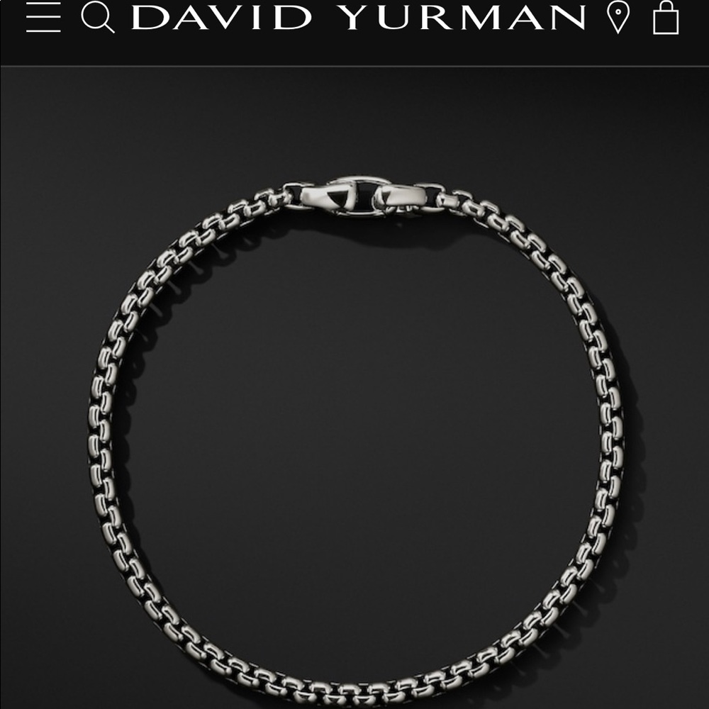 David Yurman Medium Box Chain Bracelet